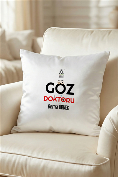 Göz Doktoru Kişiye Özel Yastık