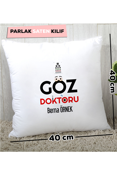 Göz Doktoru Kişiye Özel Yastık
