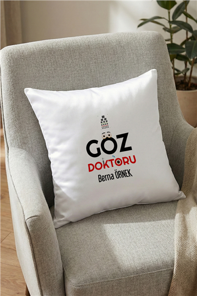 Göz Doktoru Kişiye Özel Yastık