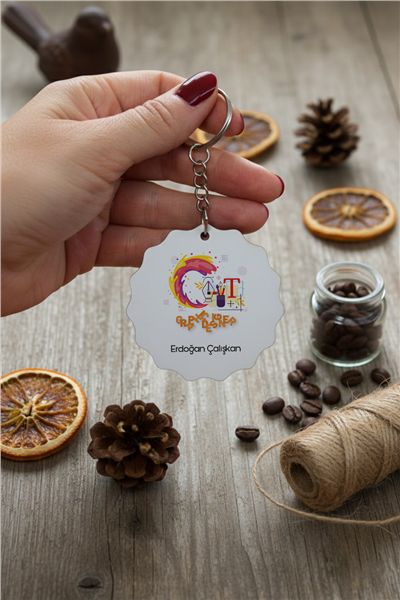 Grafiker Kişiye Özel Anahtarlık