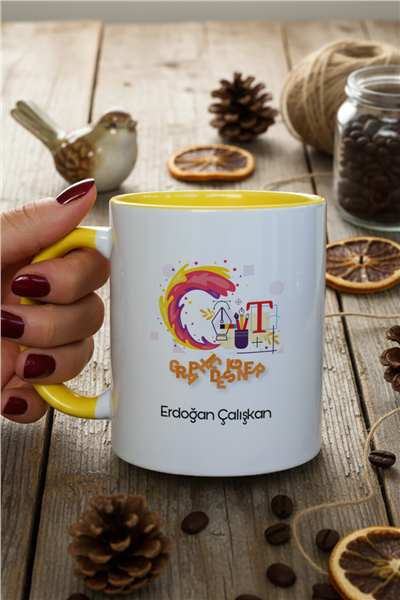 Grafiker Kişiye Özel Kupa Bardak Standart