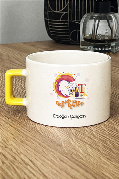 Grafiker Kişiye Özel Lüks Fincan