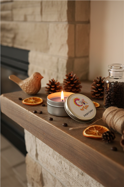 Grafiker Kişiye Özel Mum