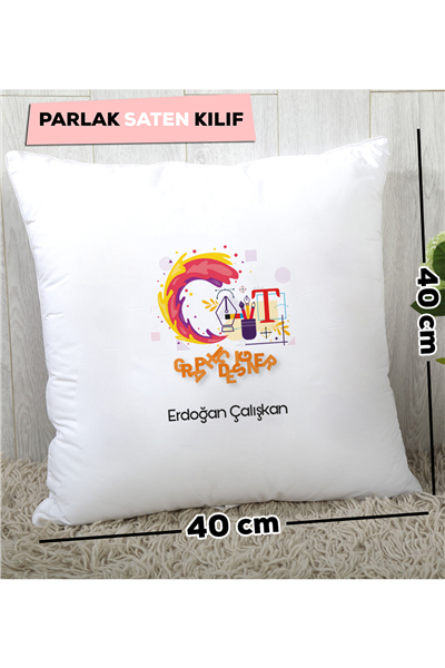 Grafiker Kişiye Özel Yastık