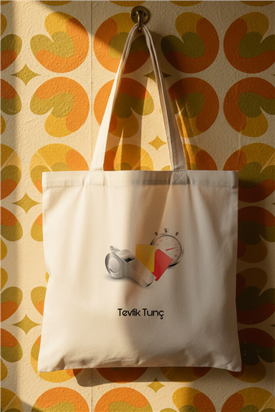 Hakem Kişiye Özel Bez Çanta