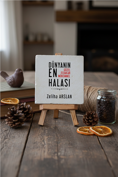 Hala Kişiye Özel Dekoratif Taş İsimlik