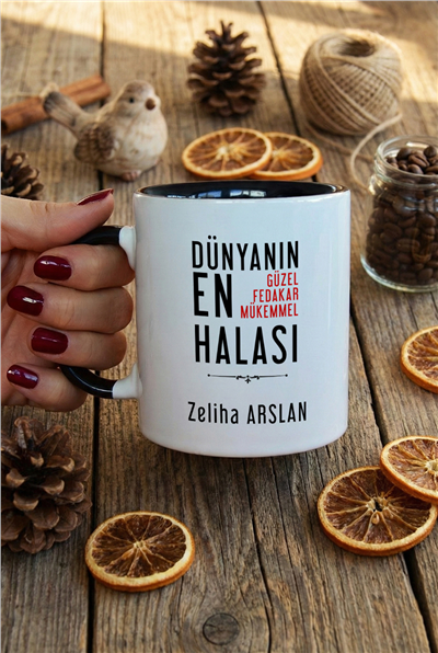 Hala Kişiye Özel Kupa Bardak Standart
