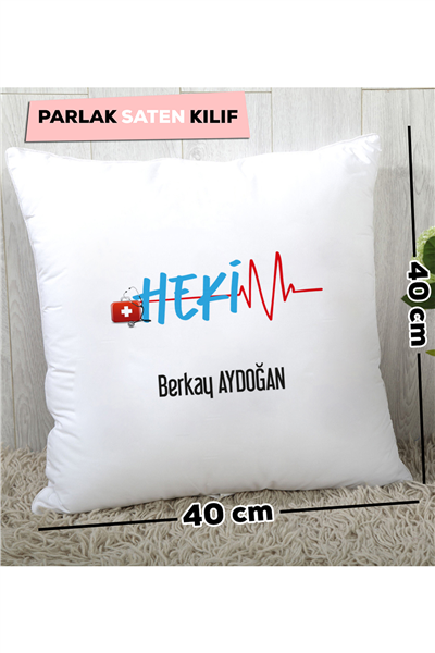 Hekim Kişiye Özel Yastık