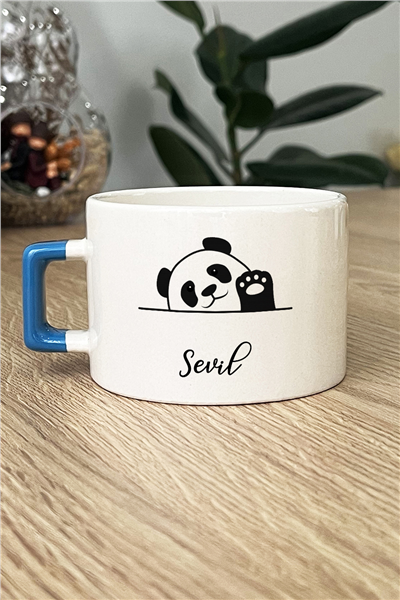 Hello Panda Kişiye Özel Lüks Fincan