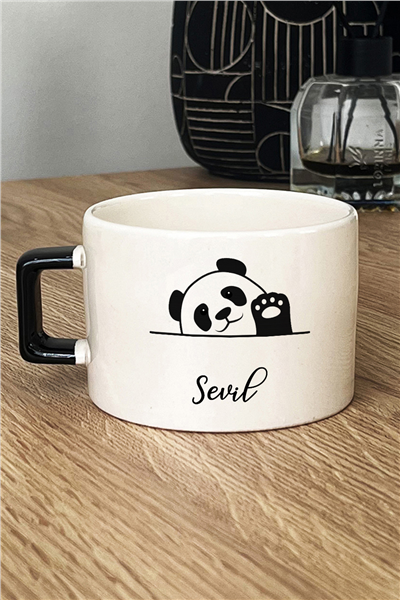 Hello Panda Kişiye Özel Lüks Fincan