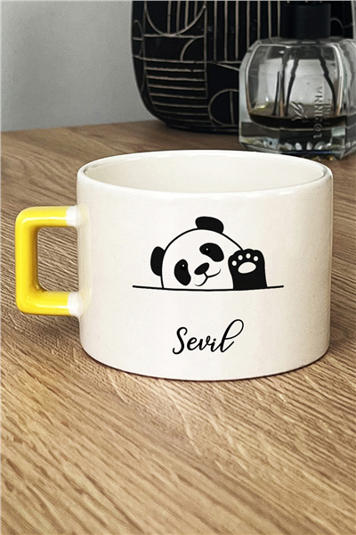 Hello Panda Kişiye Özel Lüks Fincan