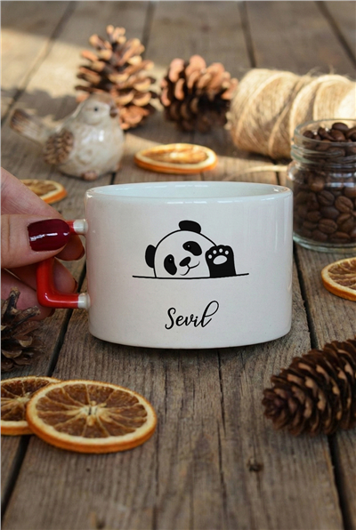 Hello Panda Kişiye Özel Lüks Fincan