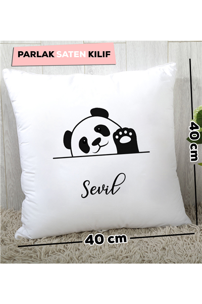 Hello Panda Kişiye Özel Yastık