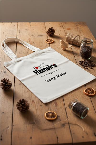 Hemşire Kişiye Özel Bez Çanta