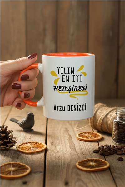 Hemşire Kişiye Özel Kupa Bardak Standart
