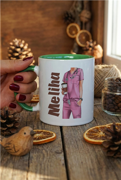 Hemşire Kişiye Özel Kupa Bardak Standart