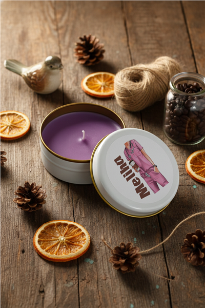 Hemşire Kişiye Özel Mum