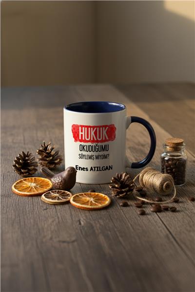 Hukukçulara Hediye Kişiye Özel Kupa Bardak Standart