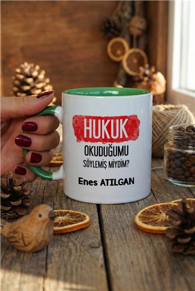 Hukukçulara Hediye Kişiye Özel Kupa Bardak Standart