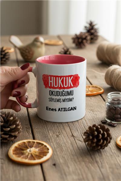 Hukukçulara Hediye Kişiye Özel Kupa Bardak Standart