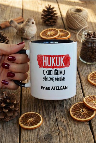 Hukukçulara Hediye Kişiye Özel Kupa Bardak Standart