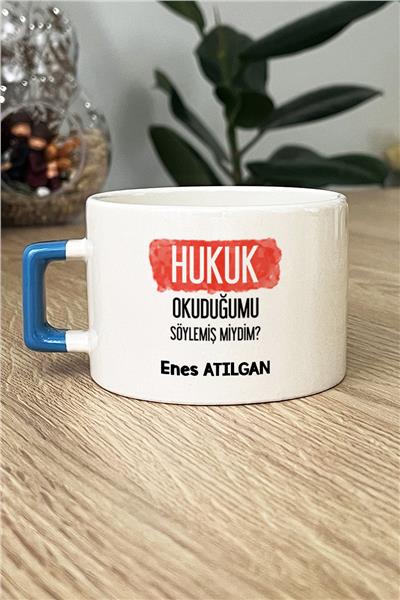Hukukçulara Hediye Kişiye Özel Lüks Fincan