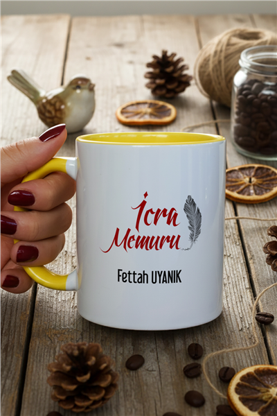İcra Memuru Kişiye Özel Kupa Bardak Standart