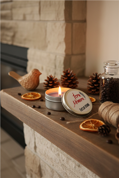 İcra Memuru Kişiye Özel Mum