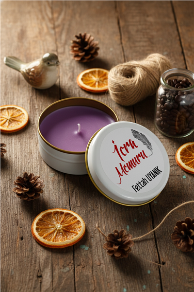 İcra Memuru Kişiye Özel Mum