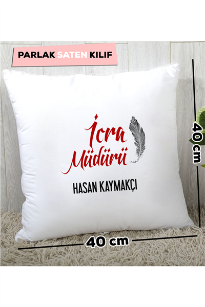 İcra Müdürü Kişiye Özel Yastık