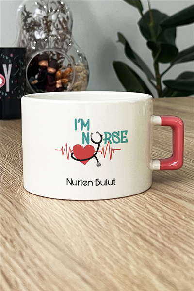 Im Nurse Kişiye Özel Lüks Fincan