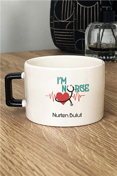 Im Nurse Kişiye Özel Lüks Fincan