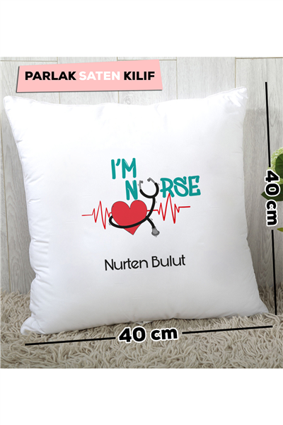 Im Nurse Kişiye Özel Yastık