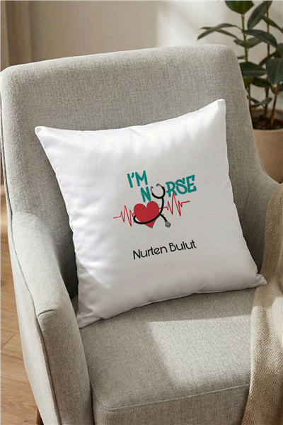 Im Nurse Kişiye Özel Yastık