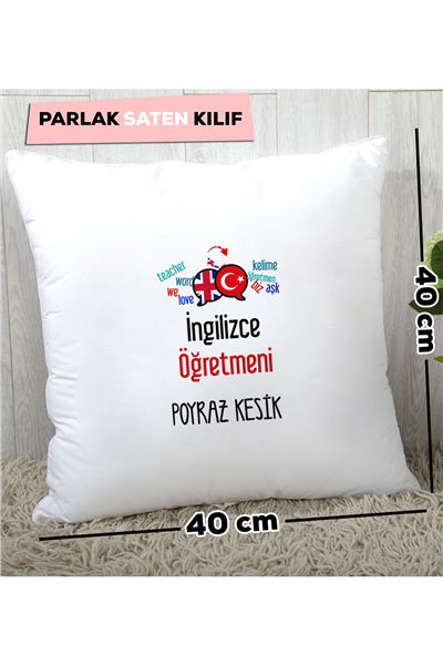 İngilizce Öğretmeni Kişiye Özel Yastık