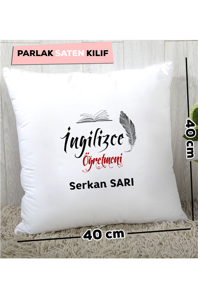 İngilizce Öğretmeni Kişiye Özel Yastık