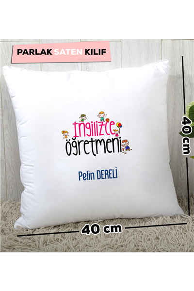 İngilizce Öğretmeni Kişiye Özel Yastık
