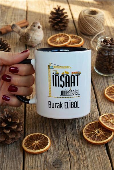 İnşaat Mühendisi Kişiye Özel Kupa Bardak Standart