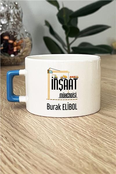İnşaat Mühendisi Kişiye Özel Lüks Fincan