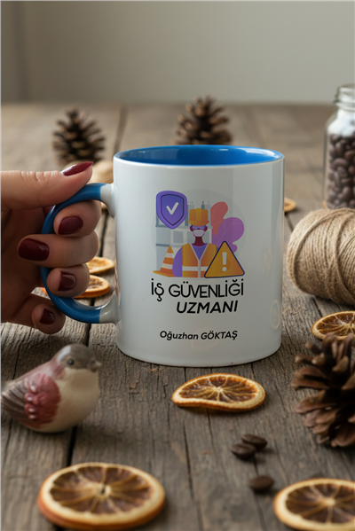 İş Güvenliği Uzmanı Kişiye Özel Kupa Bardak Standart