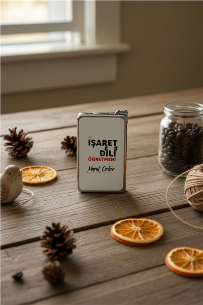 İşaret Dili Öğretmeni Kişiye Özel Çakmak