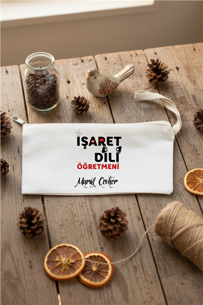 İşaret Dili Öğretmeni Kişiye Özel Kalemlik