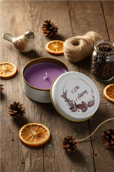 İsim Soyisim Kişiye Özel Mum