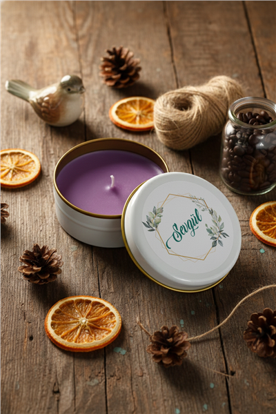 İsim Yazılı Kişiye Özel Mum