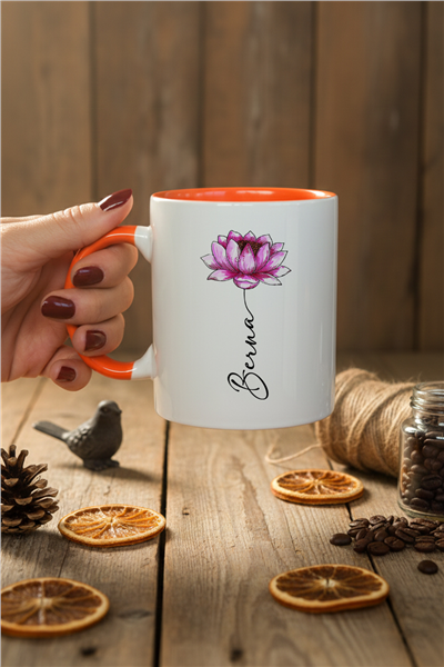 İsimli Nilüfer Kişiye Özel Kupa Bardak Standart