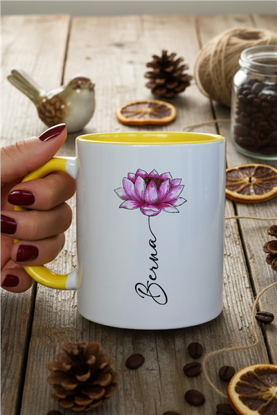 İsimli Nilüfer Kişiye Özel Kupa Bardak Standart