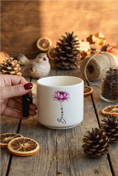 İsimli Nilüfer Kişiye Özel T Kupa