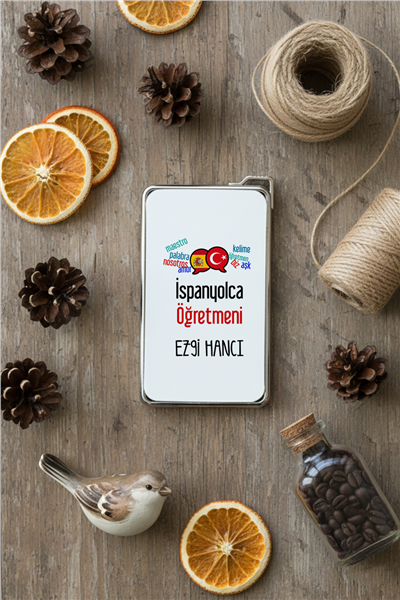İspanyolca Öğretmeni Kişiye Özel Çakmak