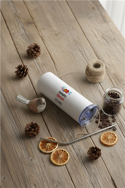 İspanyolca Öğretmeni Kişiye Özel Pipetli Çelik Termos