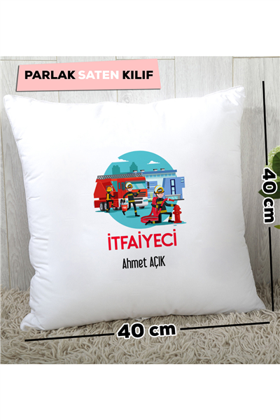 İtfaiyeci Kişiye Özel Yastık